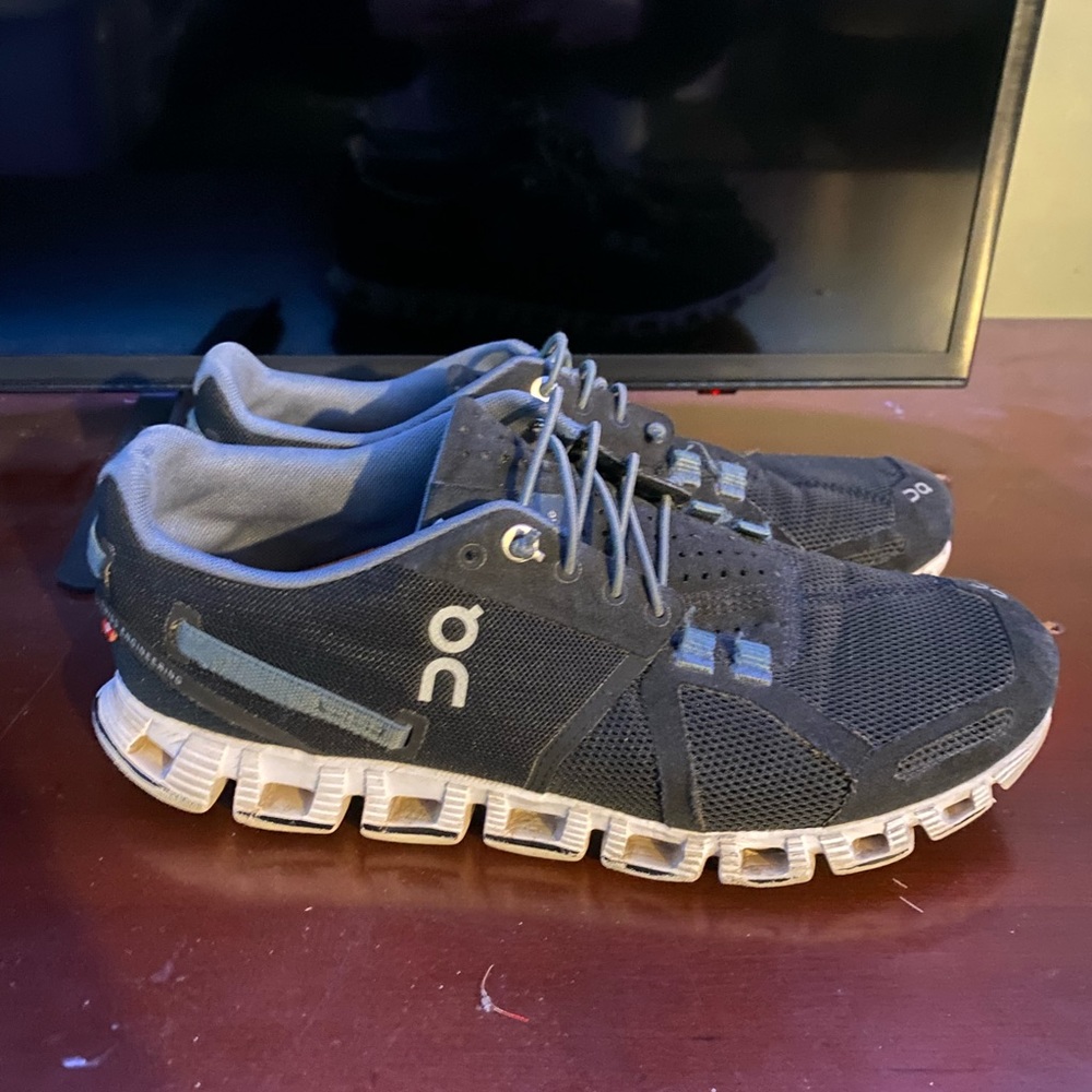 on cloud running shoes